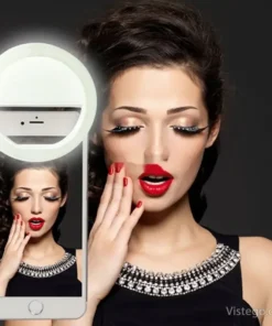 Селфи ринг за смартфон с удобна щипка