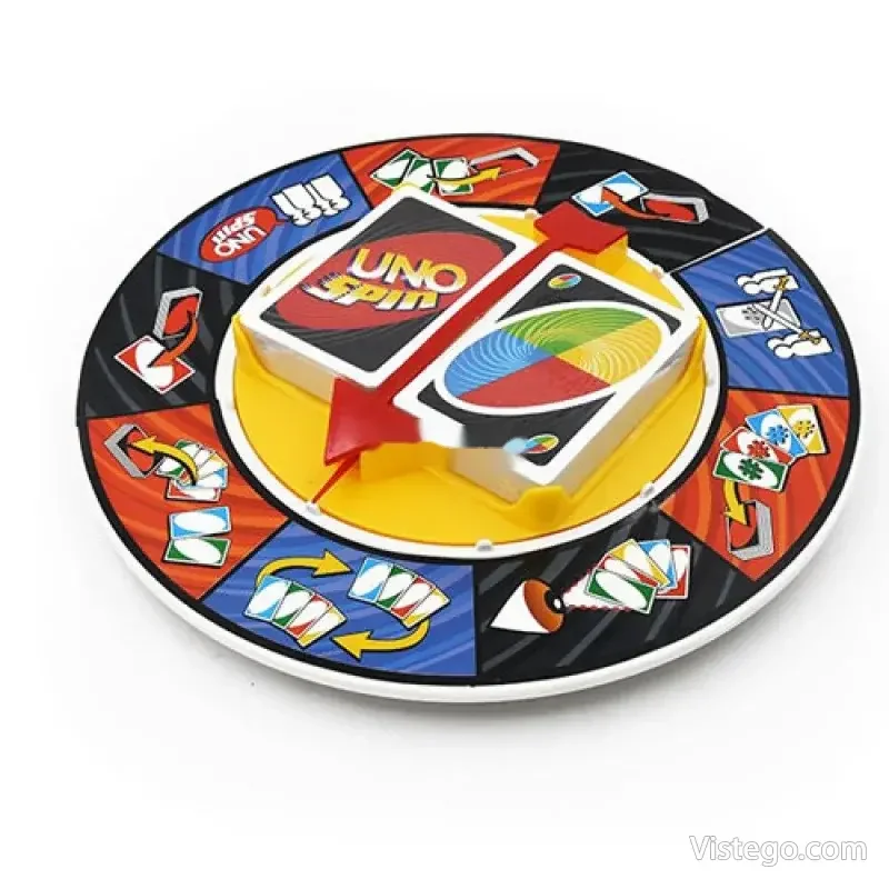 Семейна настолна игра Uno Spin за забавление - 2