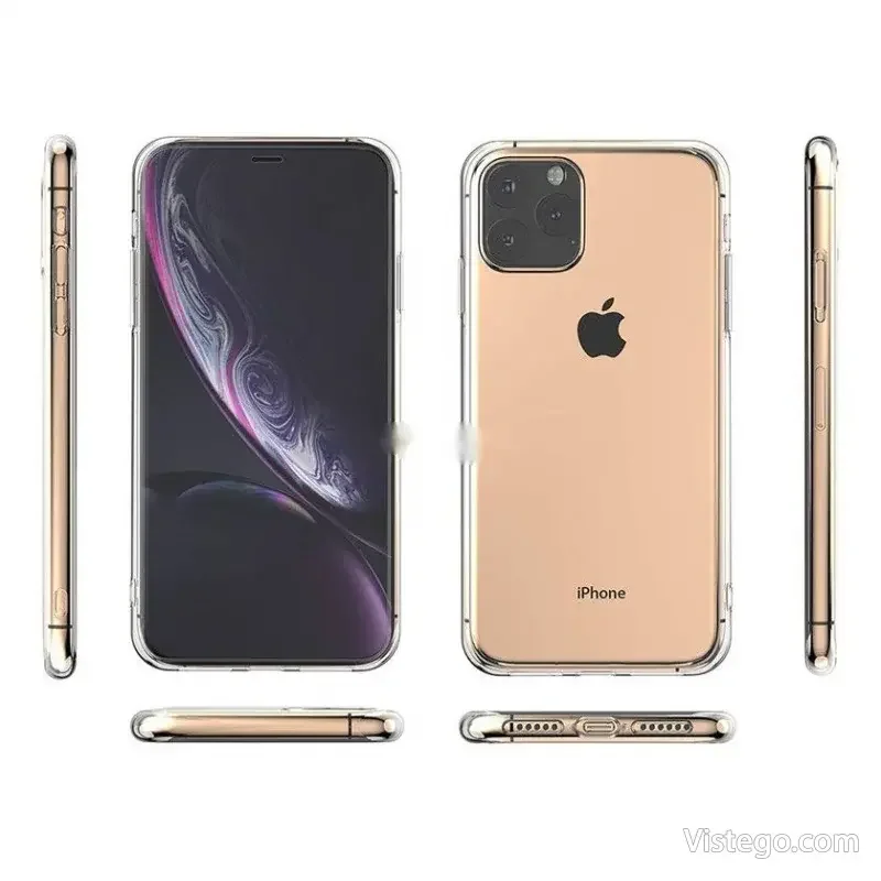 Силиконов гръб за iPhone 11 Pro Max - Прозрачен - 2