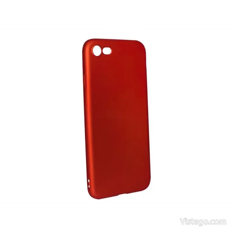 Силиконов гръб за iPhone Level в червено - 2
