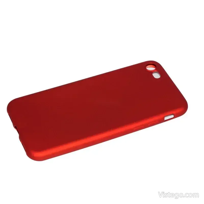 Силиконов гръб за iPhone Level в червено - 3