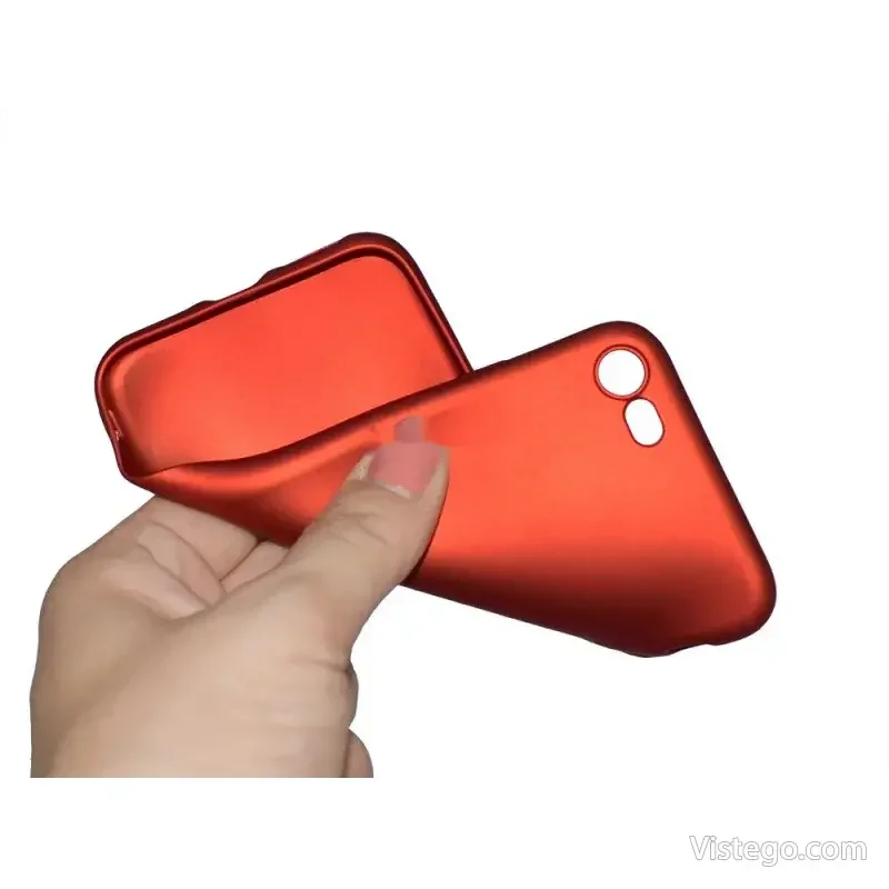 Силиконов гръб за iPhone Level в червено - 4