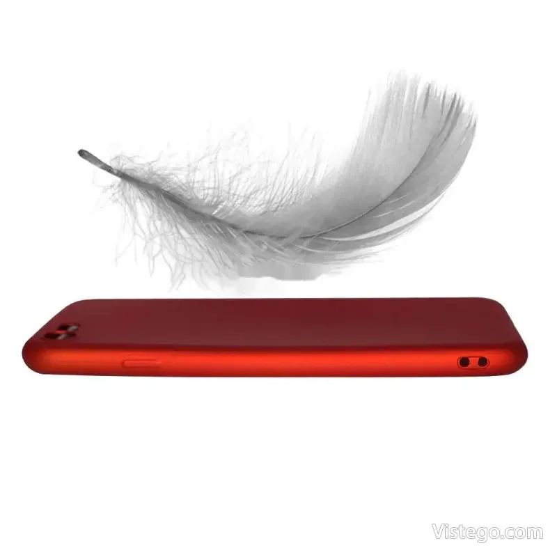 Силиконов гръб за iPhone Level в червено - 5