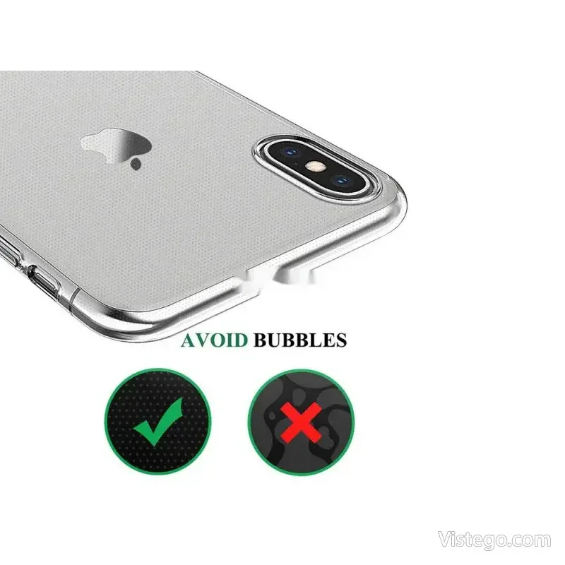 Силиконов гръб за iPhone - прозрачен - 2