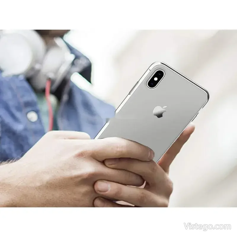 Силиконов гръб за iPhone - прозрачен - 5