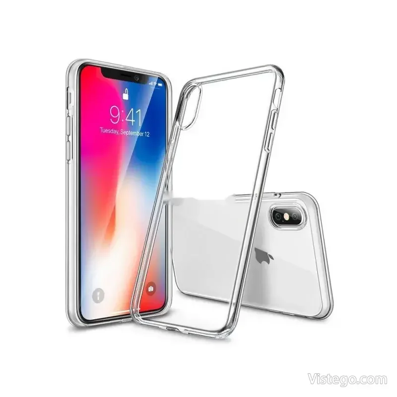 Силиконов гръб за iPhone - Прозрачен - 2