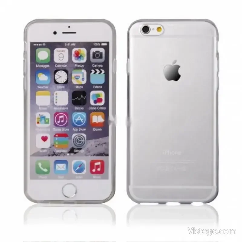 Силиконов гръб за iPhone – прозрачен стил - 2