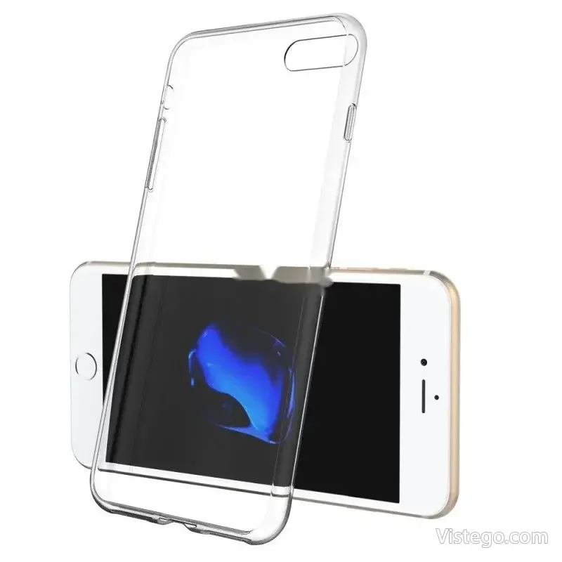 Силиконов калъф за Apple iPhone – Прозрачен Силиконов калъф за Apple iPhone – Прозрачен
