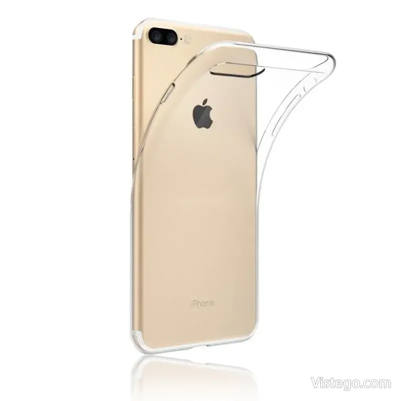 Силиконов калъф за Apple iPhone – Прозрачен - 4