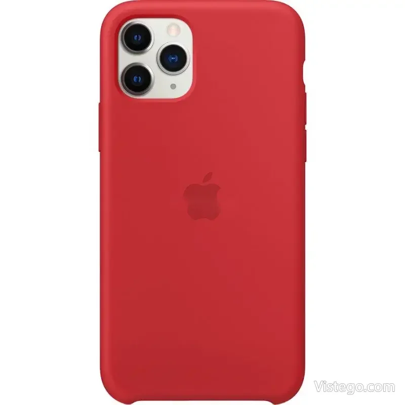 Силиконов калъф за iPhone 11 Pro - Red Силиконов калъф за iPhone 11 Pro - Red