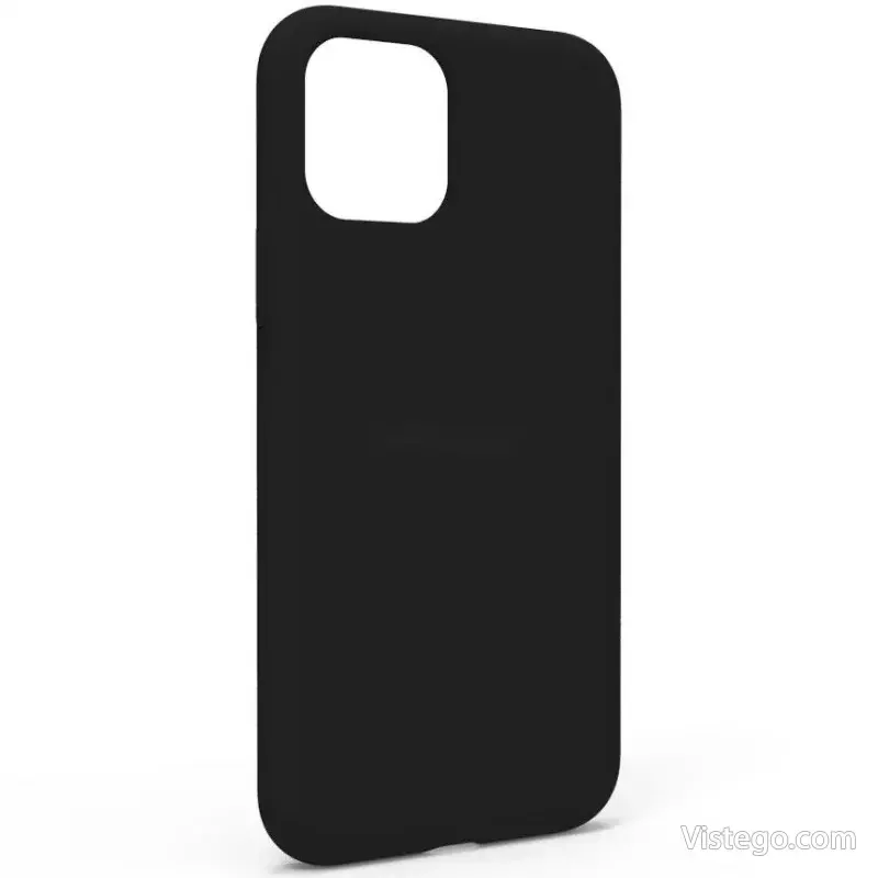 Силиконов калъф за телефон Liquid - Black - 2