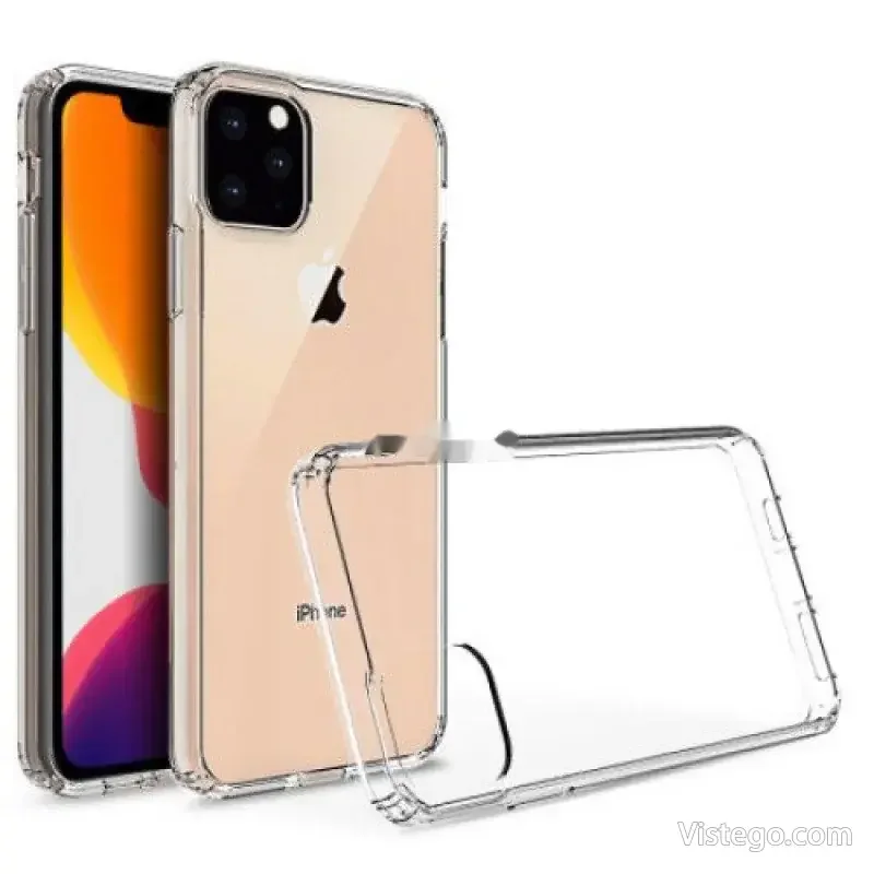 Силиконов кейс за iPhone с прозрачен вид Силиконов кейс за iPhone с прозрачен вид