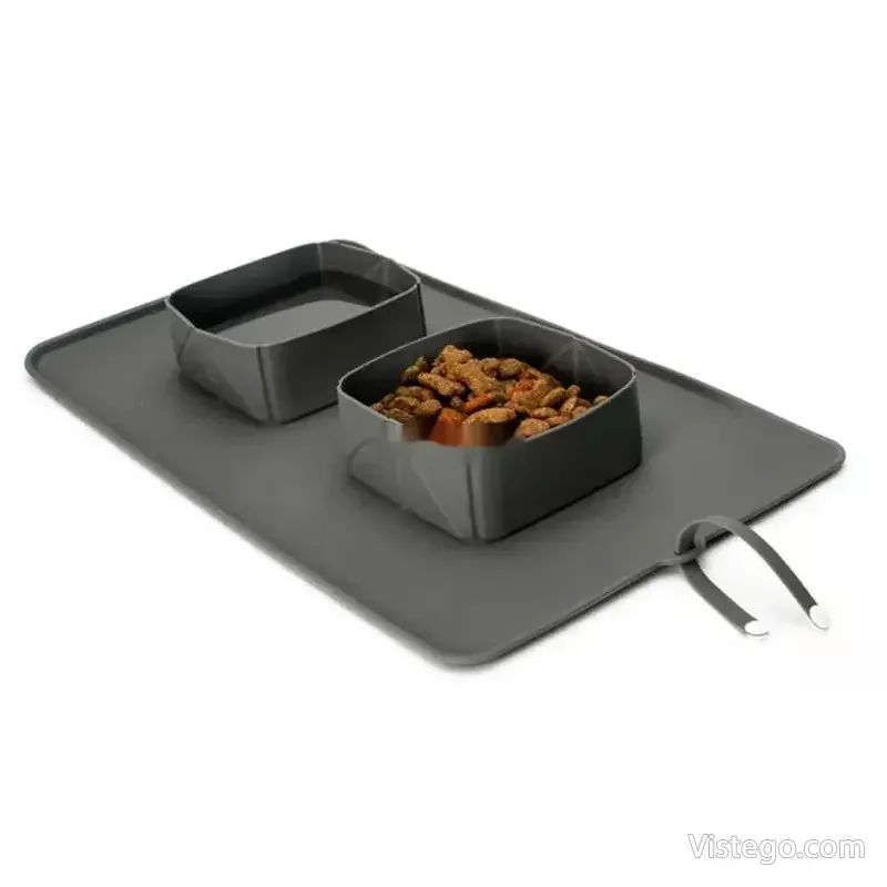 Силиконови купи за любимец – Portable pet bowl - 3