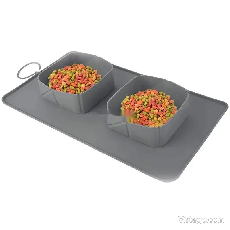 Силиконови купи за любимец – Portable pet bowl - 6