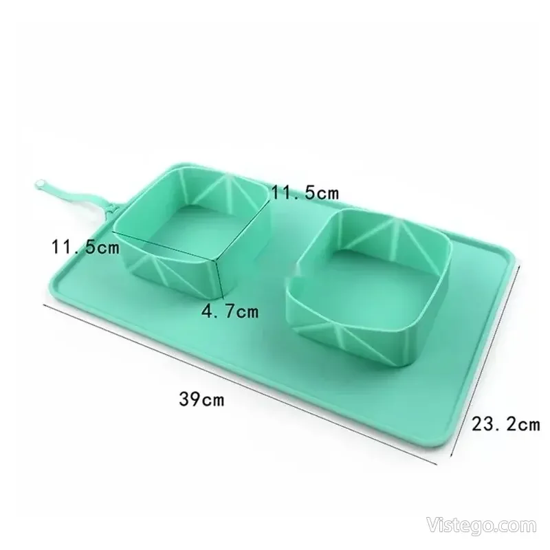 Силиконови купи за любимец – Portable pet bowl - 8