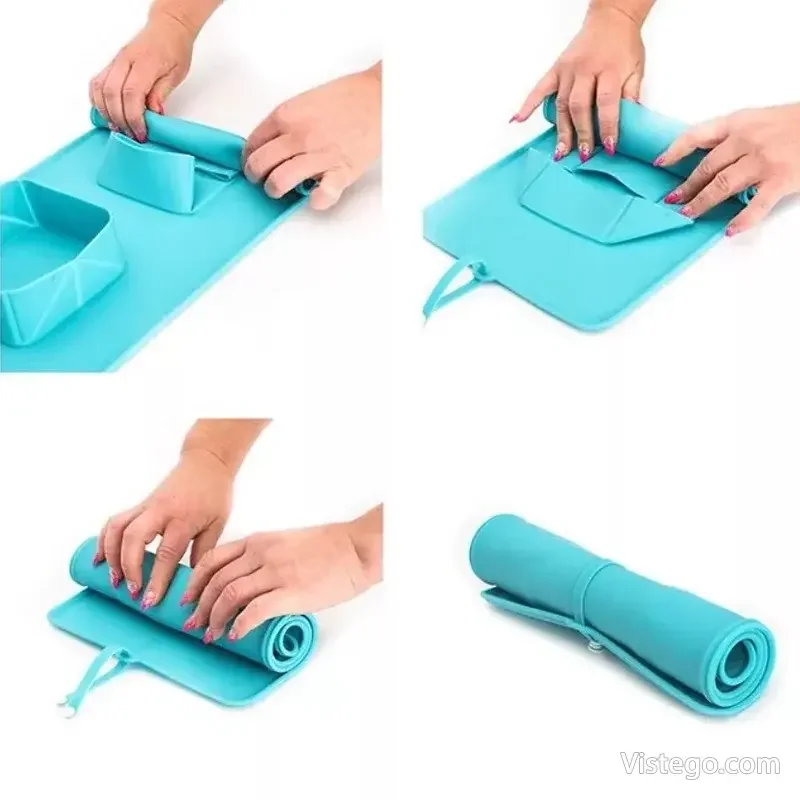 Силиконови купи за любимец – Portable pet bowl - 9