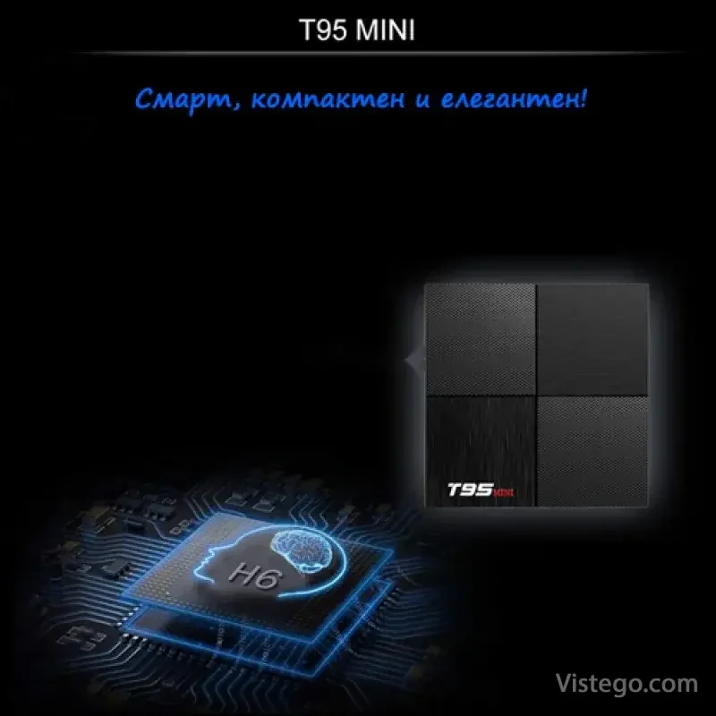 Смарт ТВ бокс за домашно забавление - T95 mini - 8