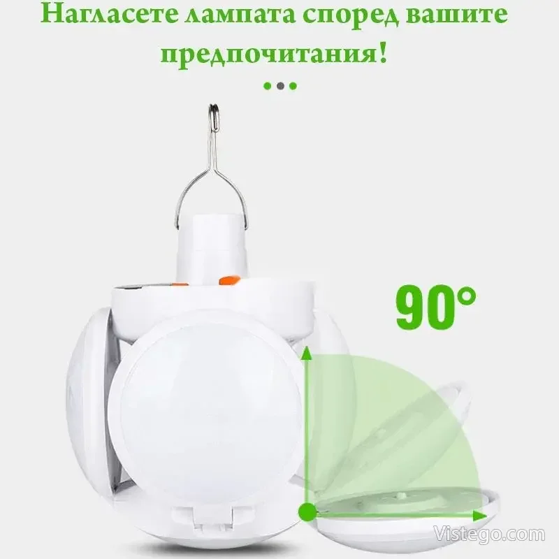 Соларна лампа футболна топка - 2029 - 4