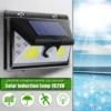 Соларна лампа със сензор Solar Induction Lamp 1828B
