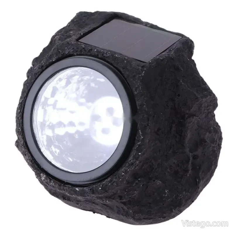Соларна LED лампа за градина Rock - 3