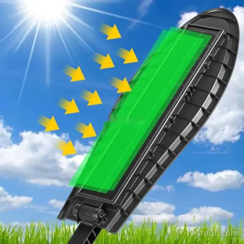Соларна улична лампа с LED осветление – W779a - 3