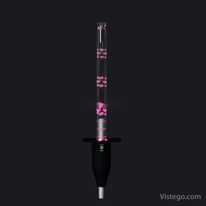 Стъклен мундщук с LED светлина ODUMAN - 2