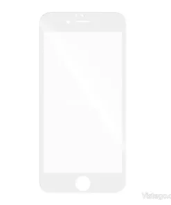 Стъклен протектор за iPhone 6G/6S - Бял