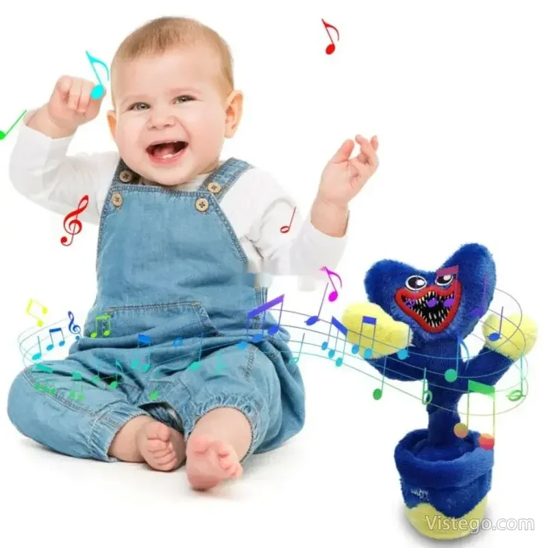 Танцуваща играчка Huggy Wuggy - Повтаря всяка дума Хъги Лъги - 3