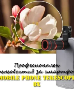 Телеобектив за смартфон с ясен образ – 8X