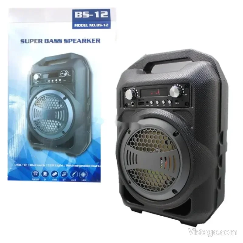 Тонколона с Bluetooth Super Bass BS-12 - 4