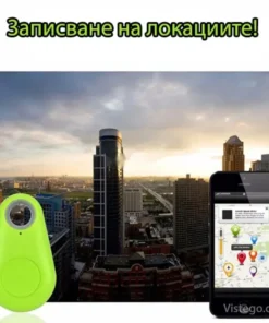 Тракер аларма с блутут Itag – черна