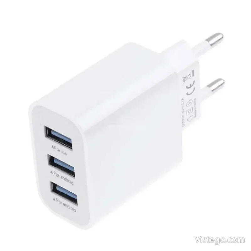 Троен USB адаптер за удобно зареждане - 4
