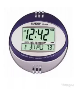 Цифров часовник KADIO с кръгъл дизайн - KD-3806N
