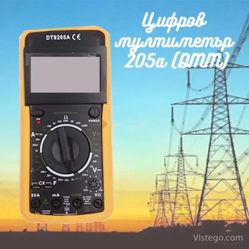 Цифров мултиметър за точни проверки - 205а Цифров мултиметър за точни проверки - 205а