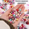 Цветни перли за декорация с ярък ефект