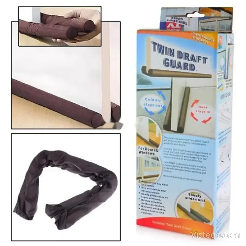 Уплътнител за врати и прозорци TwIn Draft Guard - 4
