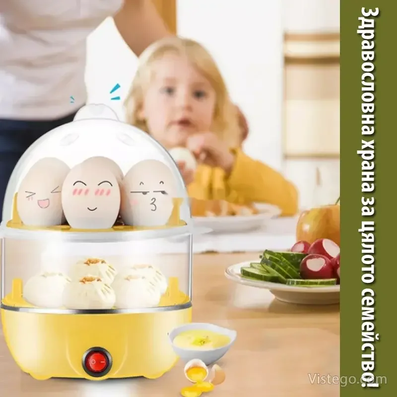 Уред за яйца на пара с плоча Egg Poacher - 3