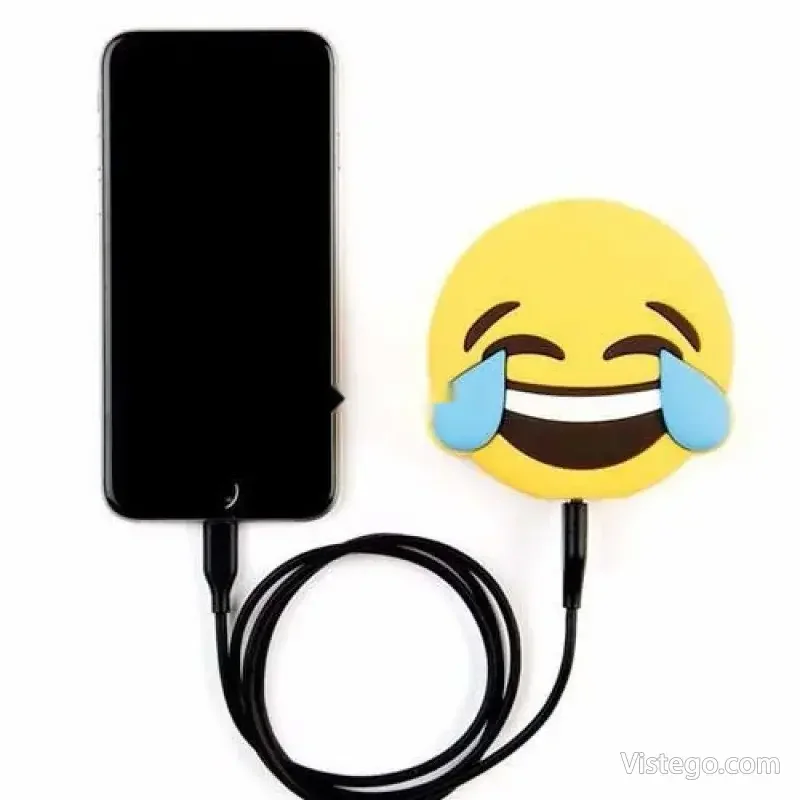 Външна батерия с дизайн Emoji with tears - 6