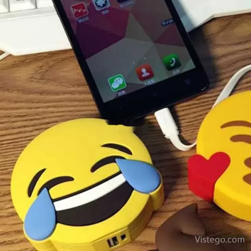 Външна батерия с дизайн Emoji with tears - 8