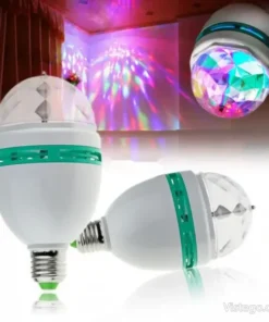 Въртяща се диско крушка за парти ефект