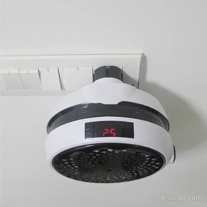 Вентилаторна печка с дистанционно Warm Air Blower 1000 Watts - 4