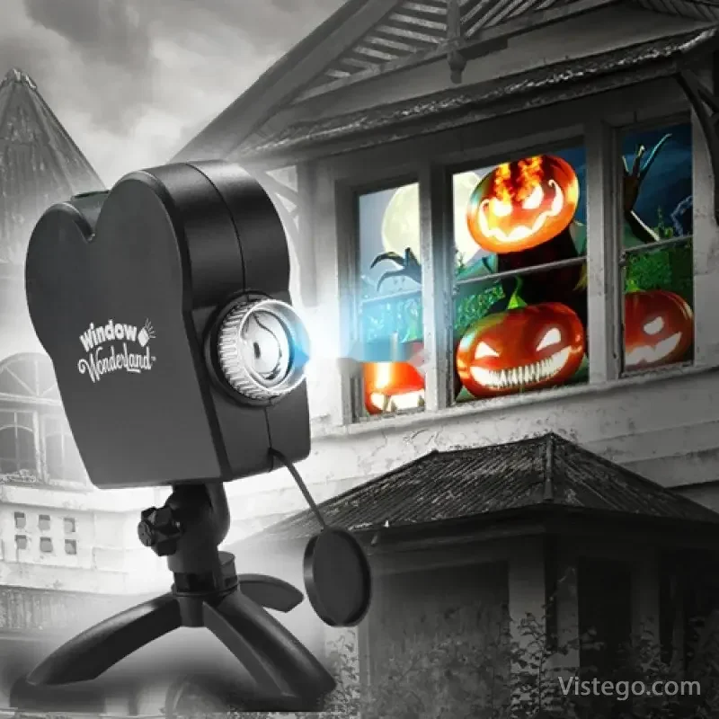 Видео проектор за прозорец - Window Wonderland Projector - 2