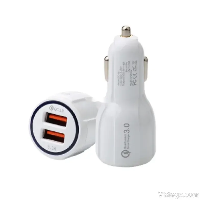 Зарядно за кола Qualcomm LX681 с двойно USB - 11