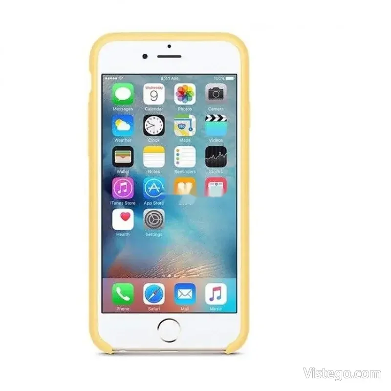 Защитен калъф за Apple iPhone - Жълт - 10